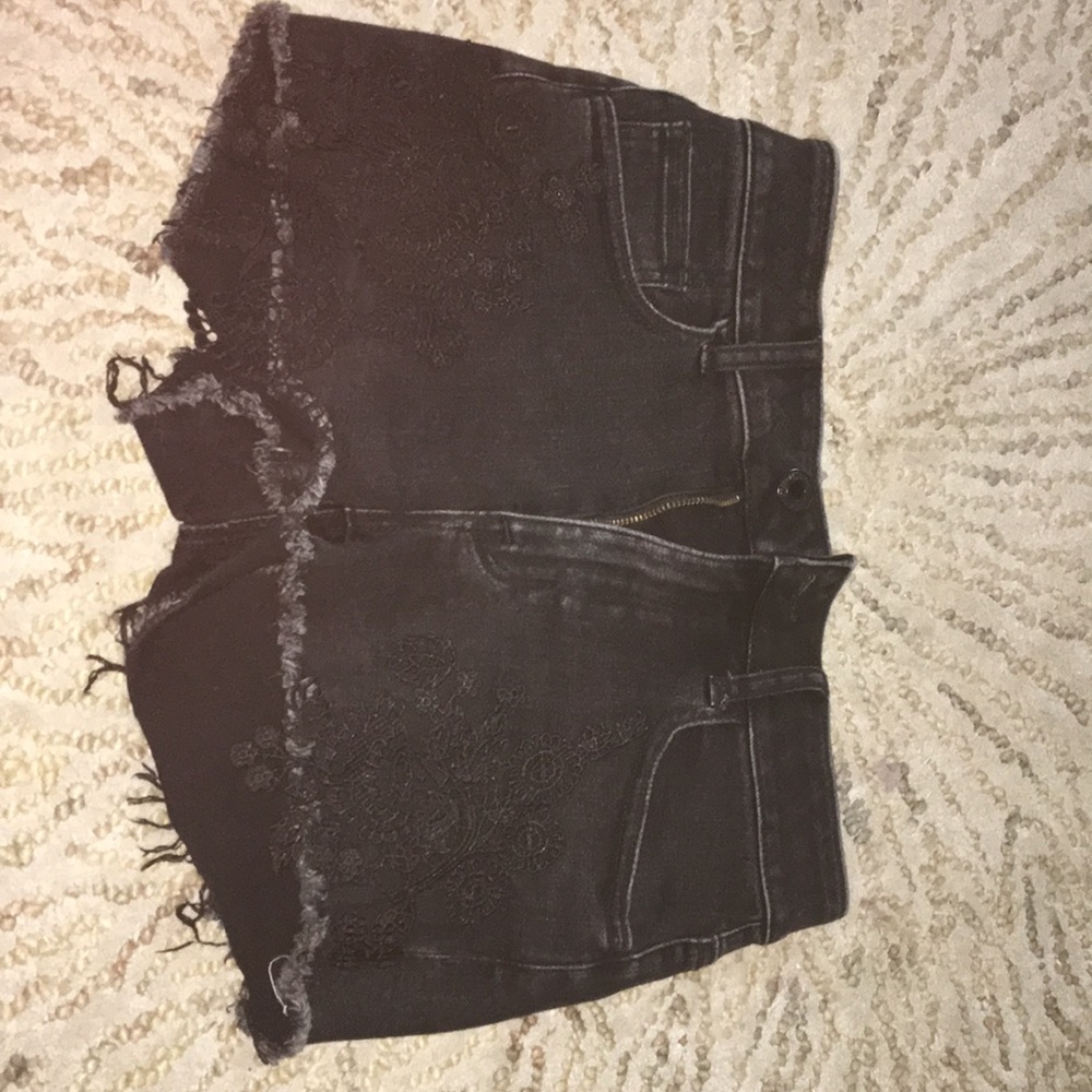 American Eagle Black Shorts